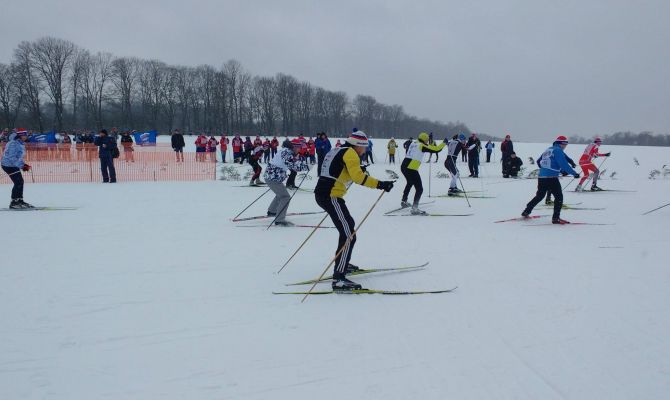 В Туле стартовала "Лыжня России". ФОТО