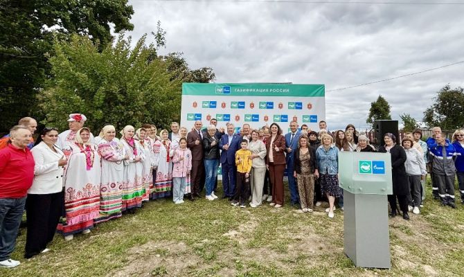 Жители деревни Железница под Белевом смогут избавиться от дровяной печки после пуска газа