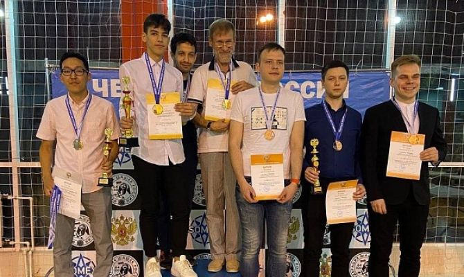 Тульская команда победила в Чемпионате России по русским шашкам