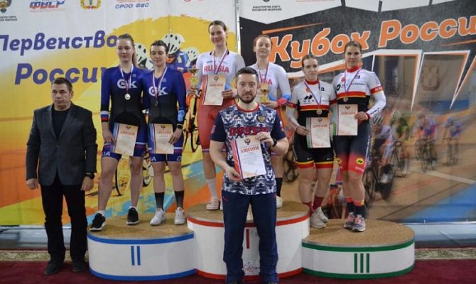 Велогонщики из Тульской области стали призерами Кубка России
