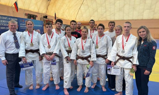 Туляки завоевали полный комплект медалей на Всероссийских соревнованиях по дзюдо