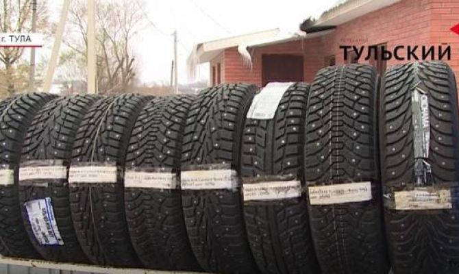 Только треть туляков «переобулась» с летней резины на зимнюю. РЕПОРТАЖ