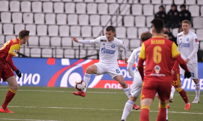 «Оренбург - Арсенал»: первый тайм туляки проиграли