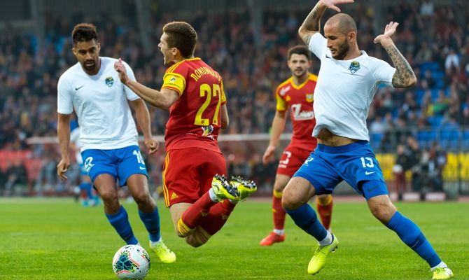  0:1: «Сочи и Арсенал» ушли на перерыв