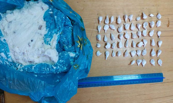 В плавской колонии осужденному пытались передать творожную массу с мефедроном