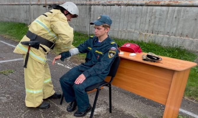 Туляк стал лучшим добровольным пожарным в ЦФО
