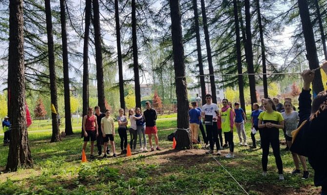 В Новомосковске прошла военно-спортивная игра