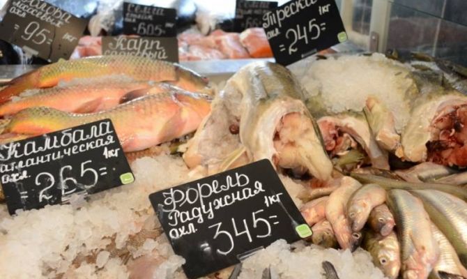 Насколько подорожала рыба в Туле