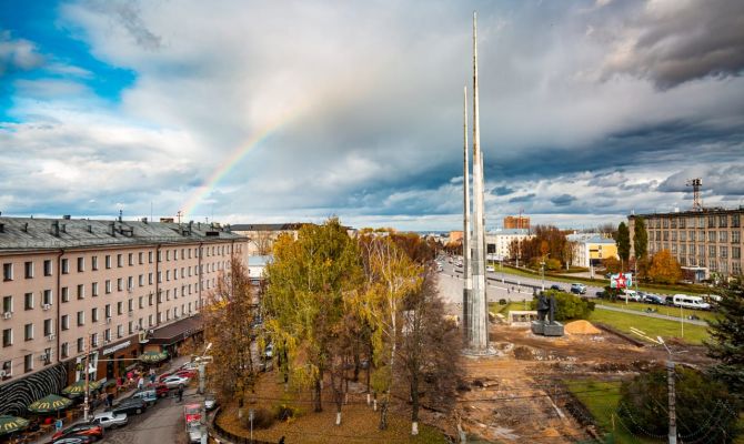 5 декабря ограничат остановку и стоянку на площади Победы в Туле