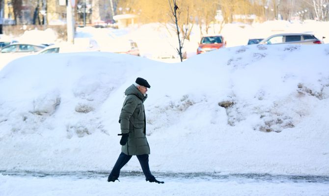 Где в Тульской области самые высокие сугробы