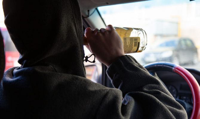 Под Богородицком поймали пьяного водителя с 7-летним ребенком