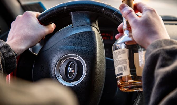 За прошедшие выходные в Тульской области поймали 45 любителей пьяной езды