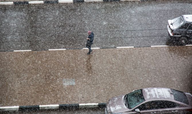 В зимний период дороги получают наибольший ущерб от шипованных шин