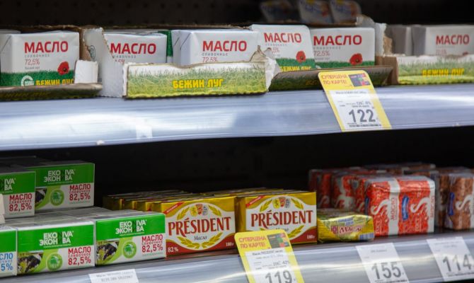 В тульскую кадетскую школу поставили масло с говяжьим жиром
