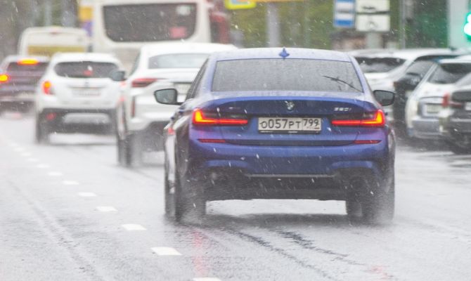 Тульская Госавтоинспекция предупредила водителей о скользких дорогах