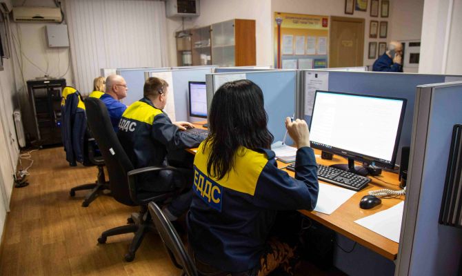За сутки туляки более 1600 раз обратились в ЕДДС