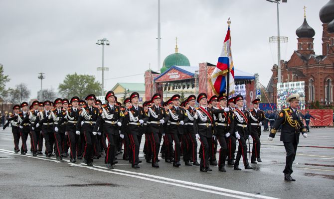 Парад Победы 9 Мая покажет в прямом эфире телеканал "Первый Тульский"