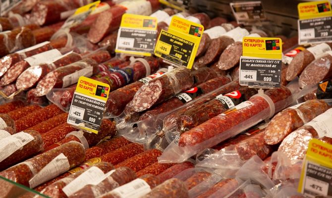 За неделю в Тульской области подорожали капуста и колбаса