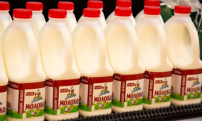 В Тульской области подешевело молоко