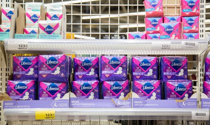 Производитель туалетной бумаги Zewa и прокладок Libresse объявил об уходе из России