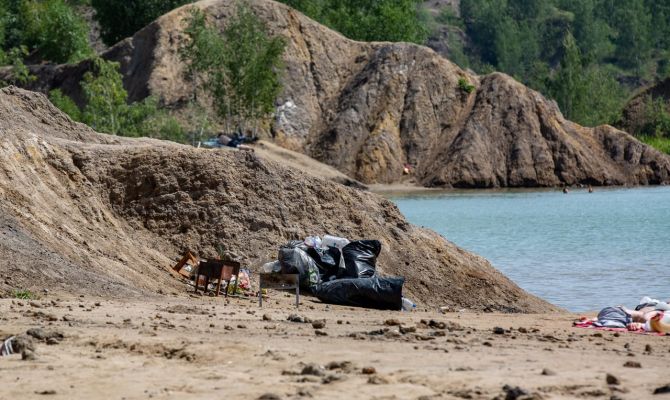 Туляки пожаловались на горы мусора на Кондуках