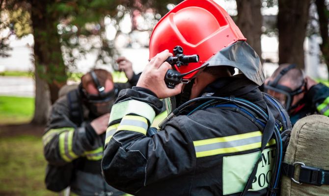 За сутки тульские спасатели потушили три пожара 