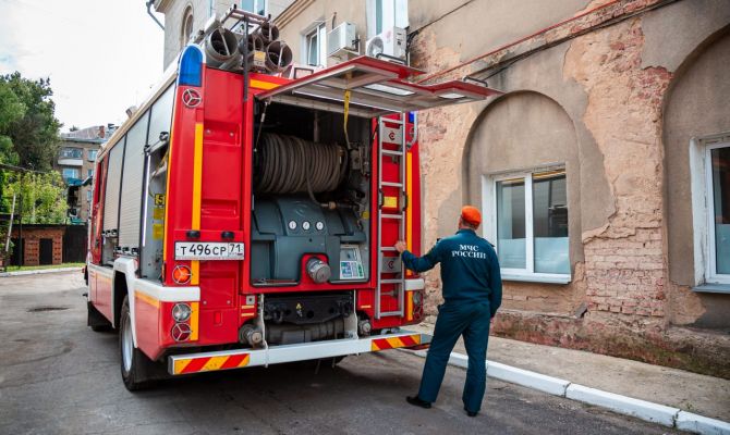 На пожаре в Плеханово погибла 83-летняя женщина