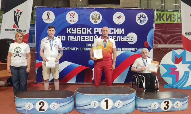 Тульский спортсмен Денис Ишбулатов завоевал золото Кубка России