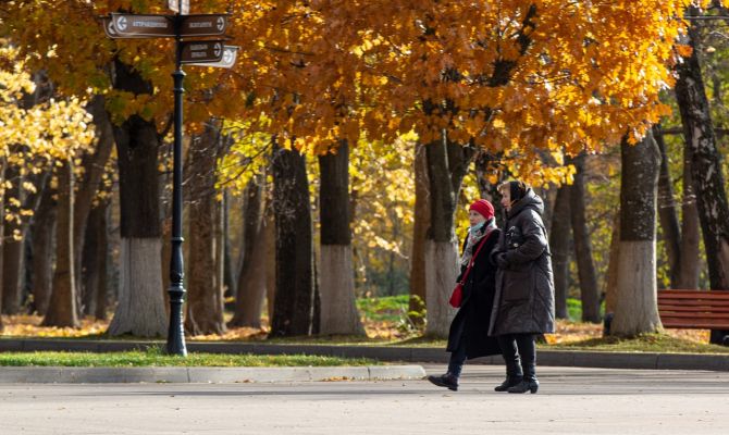 Осень в центре европейской части России за 50 лет стала теплее