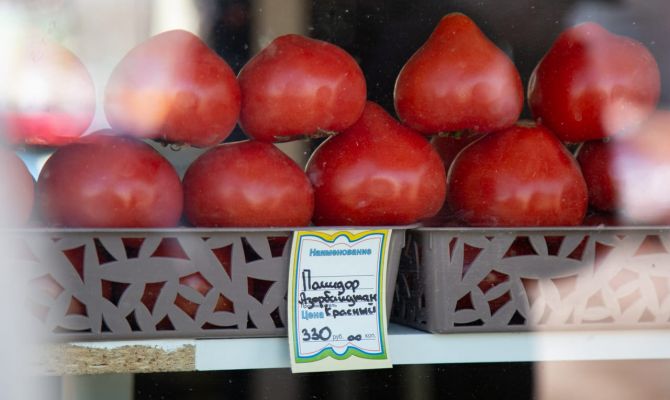 В России помидоры подорожали на 10% за неделю