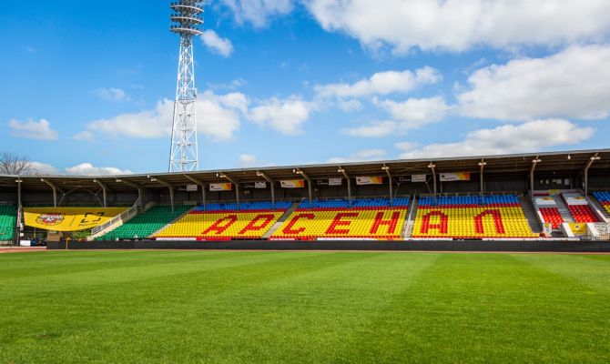 Тульский стадион «Арсенал» оснастят антитеррористическим оборудованием