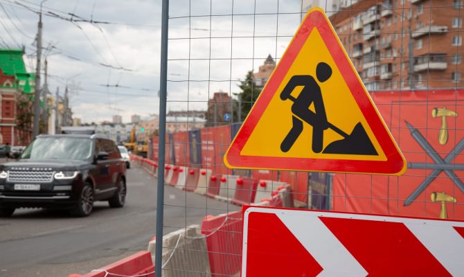 Завершить дорожные работы в центре Тулы планируют к 7 октября