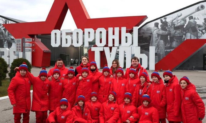 Воспитанники "Красной Машины Юниор" посетили Музей обороны Тулы