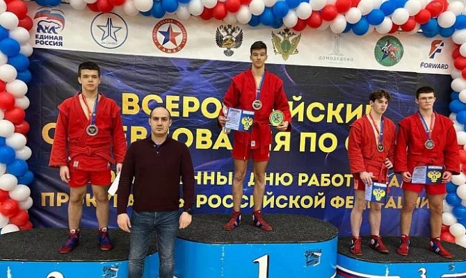 Тульские самбисты привезли медали с Всероссийских соревнований