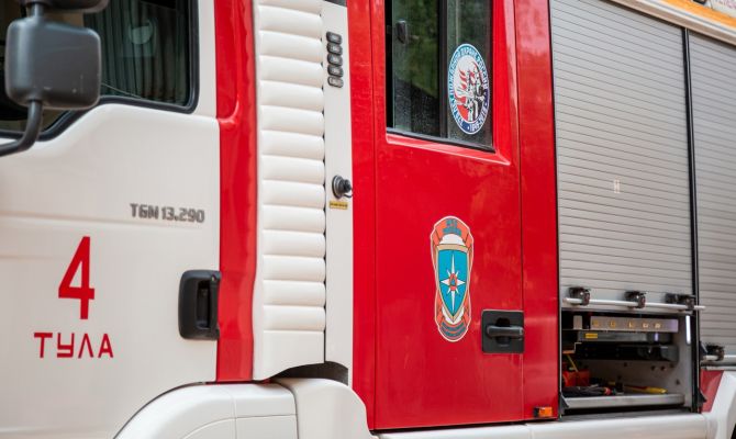 В Тульской области спасатели за сутки ликвидировали 3 пожара