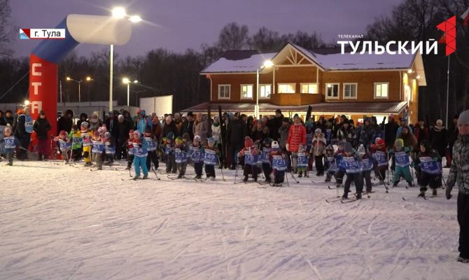 В тульском поселке Косая Гора пройдет "Ночная лыжная гонка"