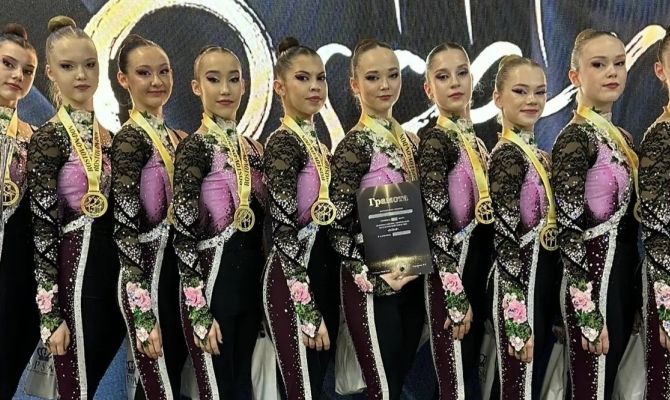Гимнастки из Тулы завоевали золото на Всероссийском «Оскаре» 