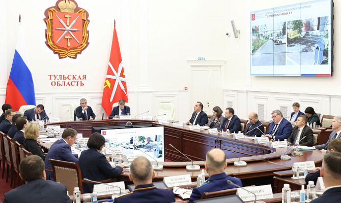 В Тульской области отремонтированы дороги и детские площадки