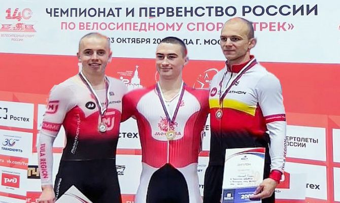 Тульские велосипедисты успешно выступили на чемпионате и первенстве России