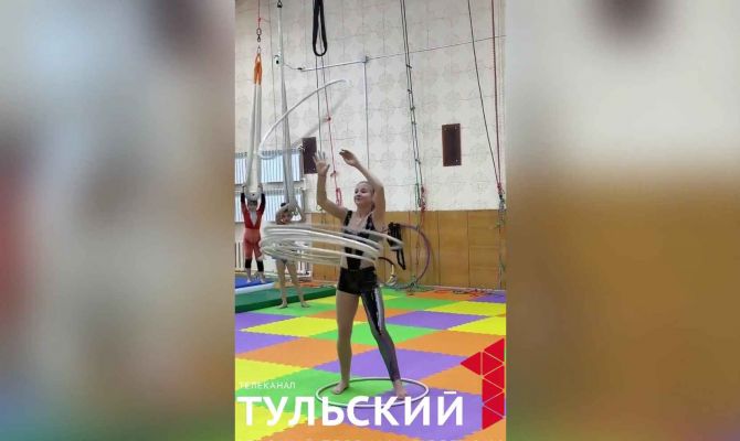 Тульская артистка цирка превзошла Cirque du Soleil своим номером