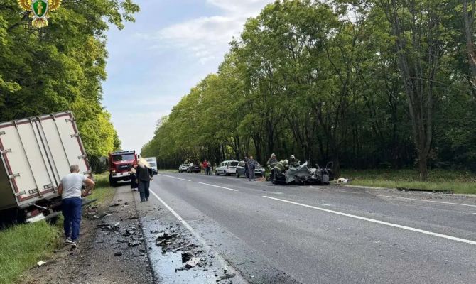 В ДТП в Чернском районе погибли 4 человека