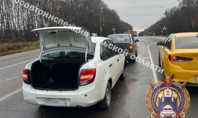 19-летняя девушка пострадала в ДТП на автодороге Тула-Новомосковск