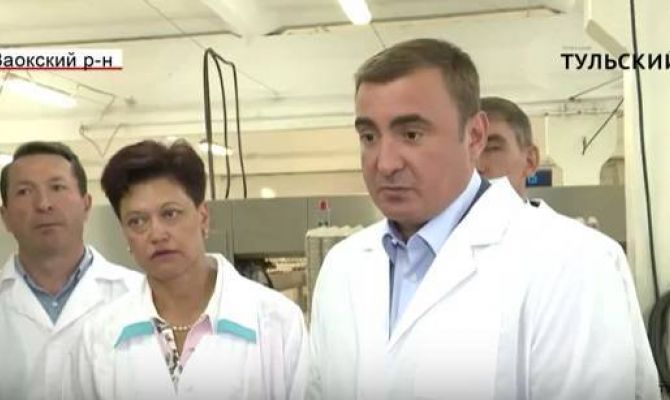 Алексей Дюмин побывал на Заокской птицефабрике. РЕПОРТАЖ