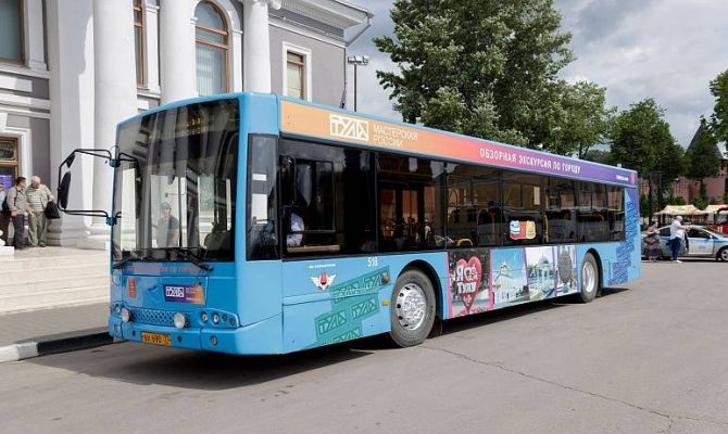 Тульский экскурсионный автобус сменит маршрут