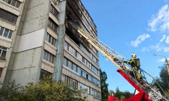 За сутки в Тульской области потушили два техногенных пожара