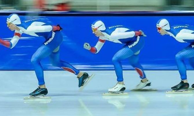 Тульский конькобежц завоевал медали в Германии