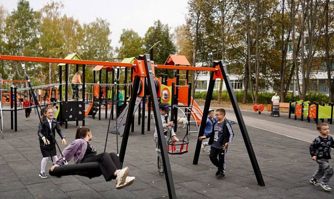 В Кимовске открылся новый сквер