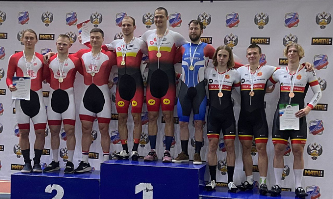 Тульские спортсмены стали победителями Всероссийских соревнований по велоспорту