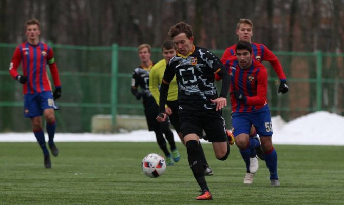 Молодежка тульского «Арсенала» проиграла сверстникам ЦСКА: 0:2