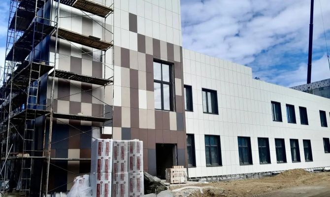 В Заокском районе строят первую за много лет детскую школу искусств
